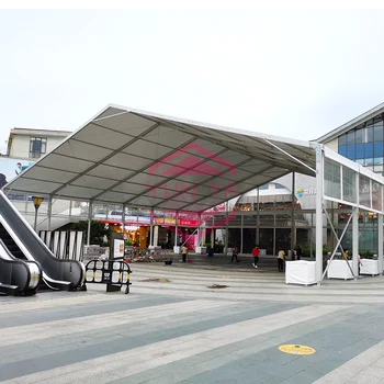 Aluminum Frame Large Tent For Outdoor Events Heavy Duty Structure Canopy At Super Market Shopping Mall