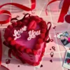 Red Pink Love you