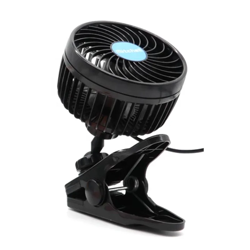 Универсальный вентилятор охлаждения автомобиля с зажимом, 4,5 дюйма, 12 В, 24 В