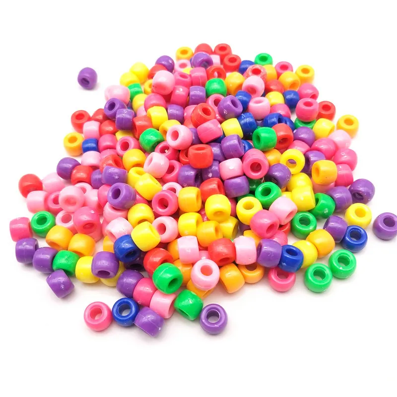 Pony Beads, 3,300 pcs 9mm Pony Beads Set in 23 Colors with Letter