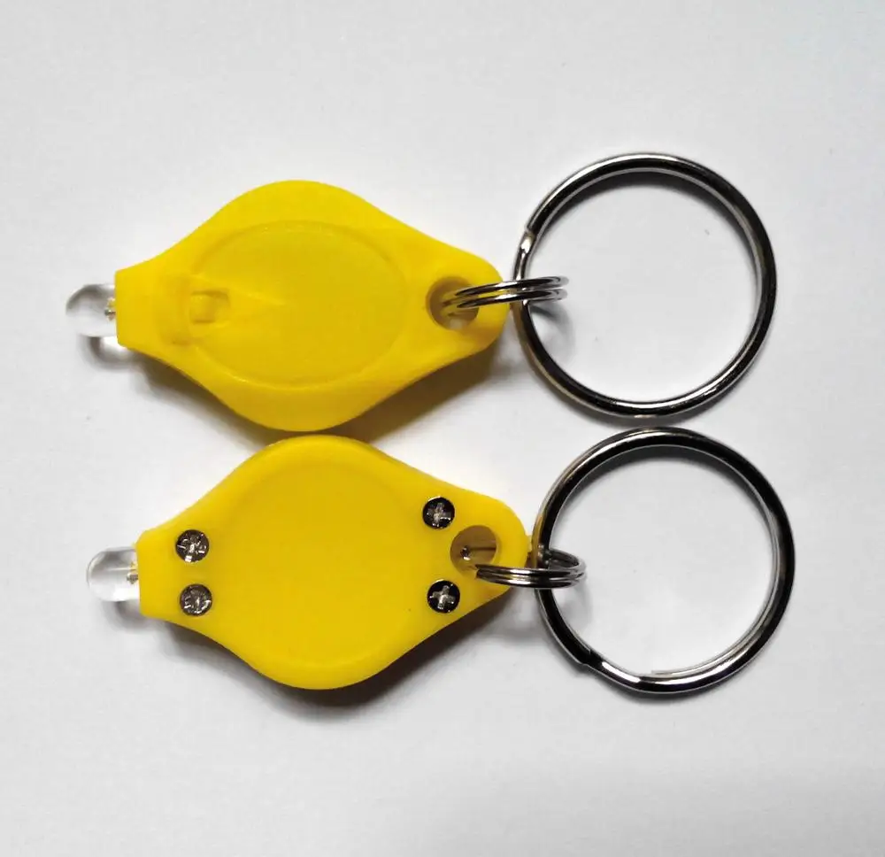 Micro Light LED Keychain Flashlight Light Mini Torch Led Key Chain Ring Led Bulbs