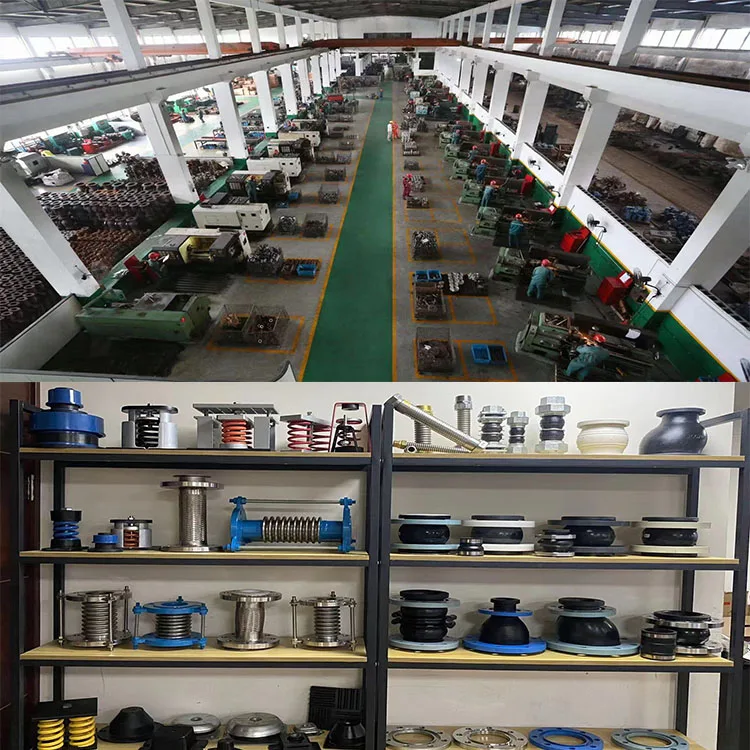 Epdm Flanged Single Sphere Rubber Expansion Joints Flexible Pipe Connector With Stainless Steel Flange