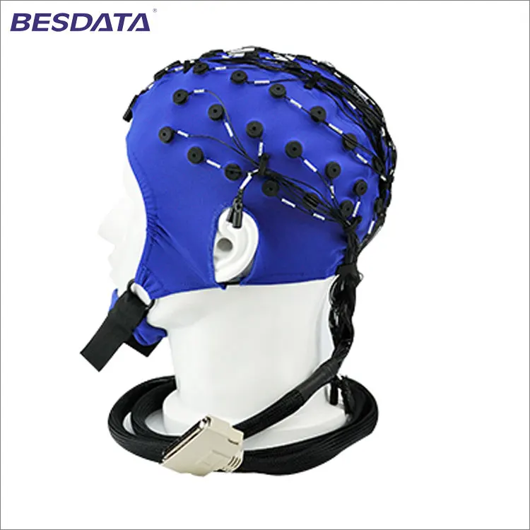 Sintered Ag/AgCl Reusable EEG Monitoring PSG Headset Hat