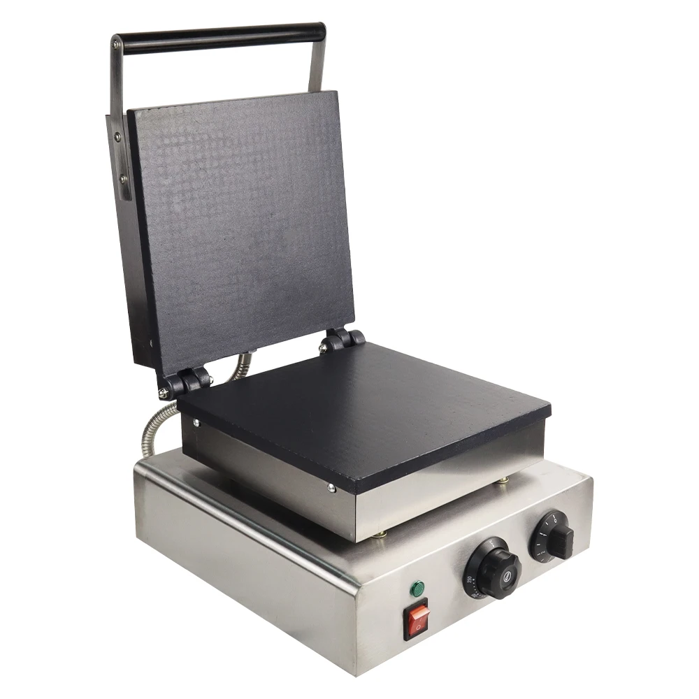 1-plate cone machine Commercial Professional waffle machine with iron cast cover for sale