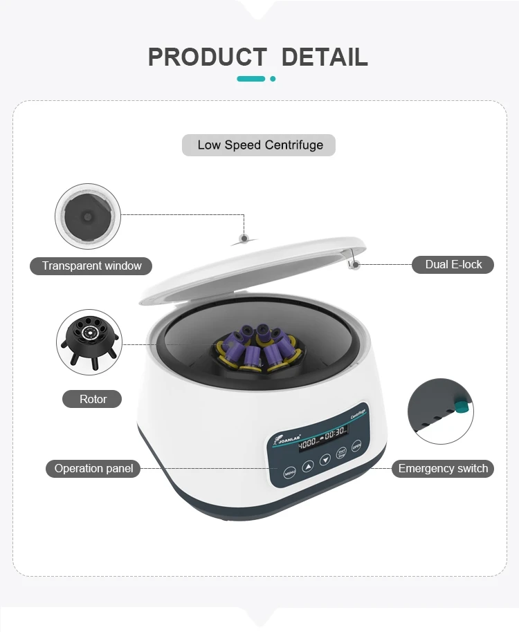 Joanlab Medical Laboratory Blood Plasma Centrifuge Mini Prf Centrifuge