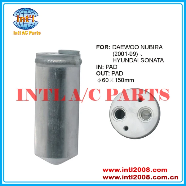 INTL-AR080 Air conditioning receiver drier filter FOR DAEWOO LEGANZA NUBIRA REZZO 2104A0901