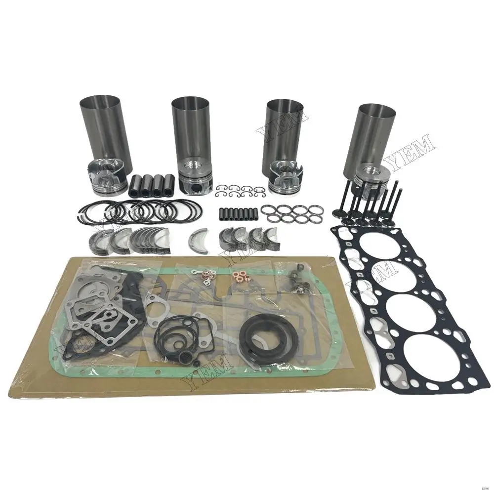 4LE2-CR Overhaul Rebuild Kit for Isuzu Engine Kit Engine Piston Ring Gasket