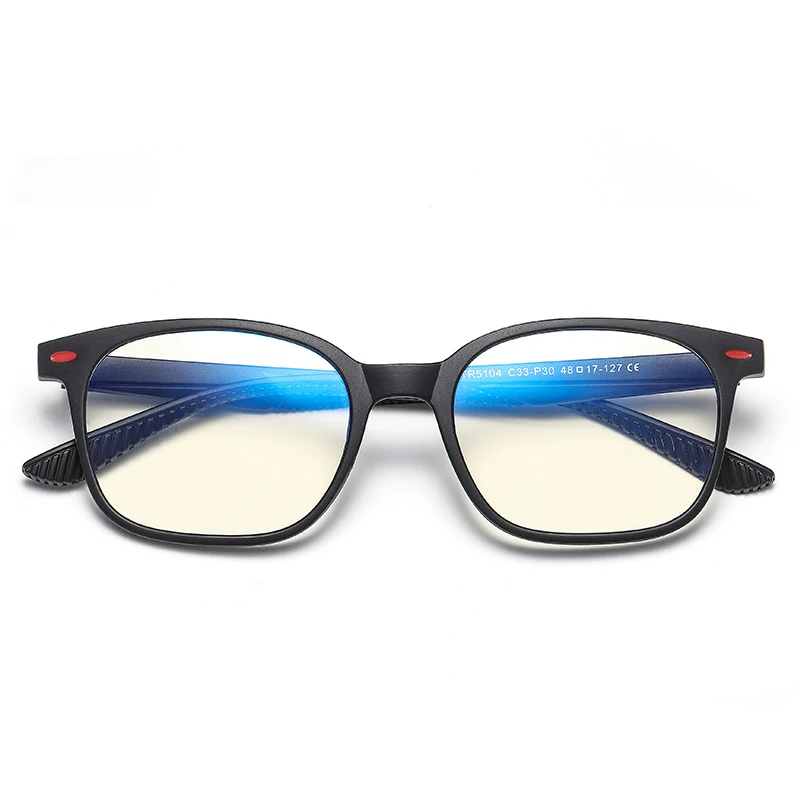 Suertree Occhiali Blue Blocker Lenti Rosse Anti Luce Blu Uomo Occhiali TR90 Computer Filtro Luce Blu Donna, Adatto Per Schermi, Giochi, Televisori, Telefoni Cellulari - 5
