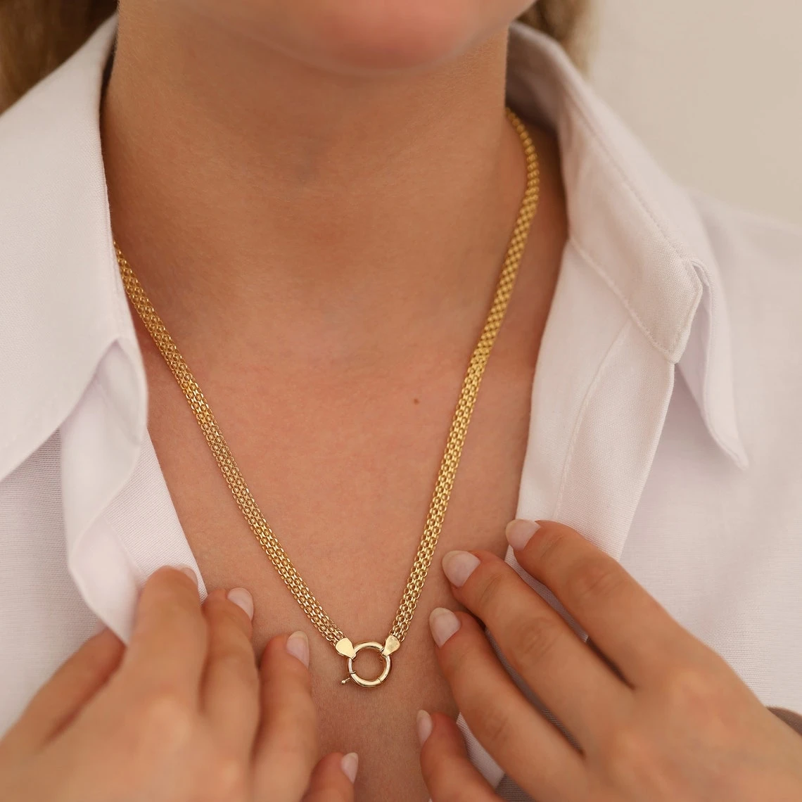 925 all'ingrosso argento Sterling 14K/18K placcato in oro Vermeil 2024 di tenden