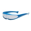 Lente blu + argento