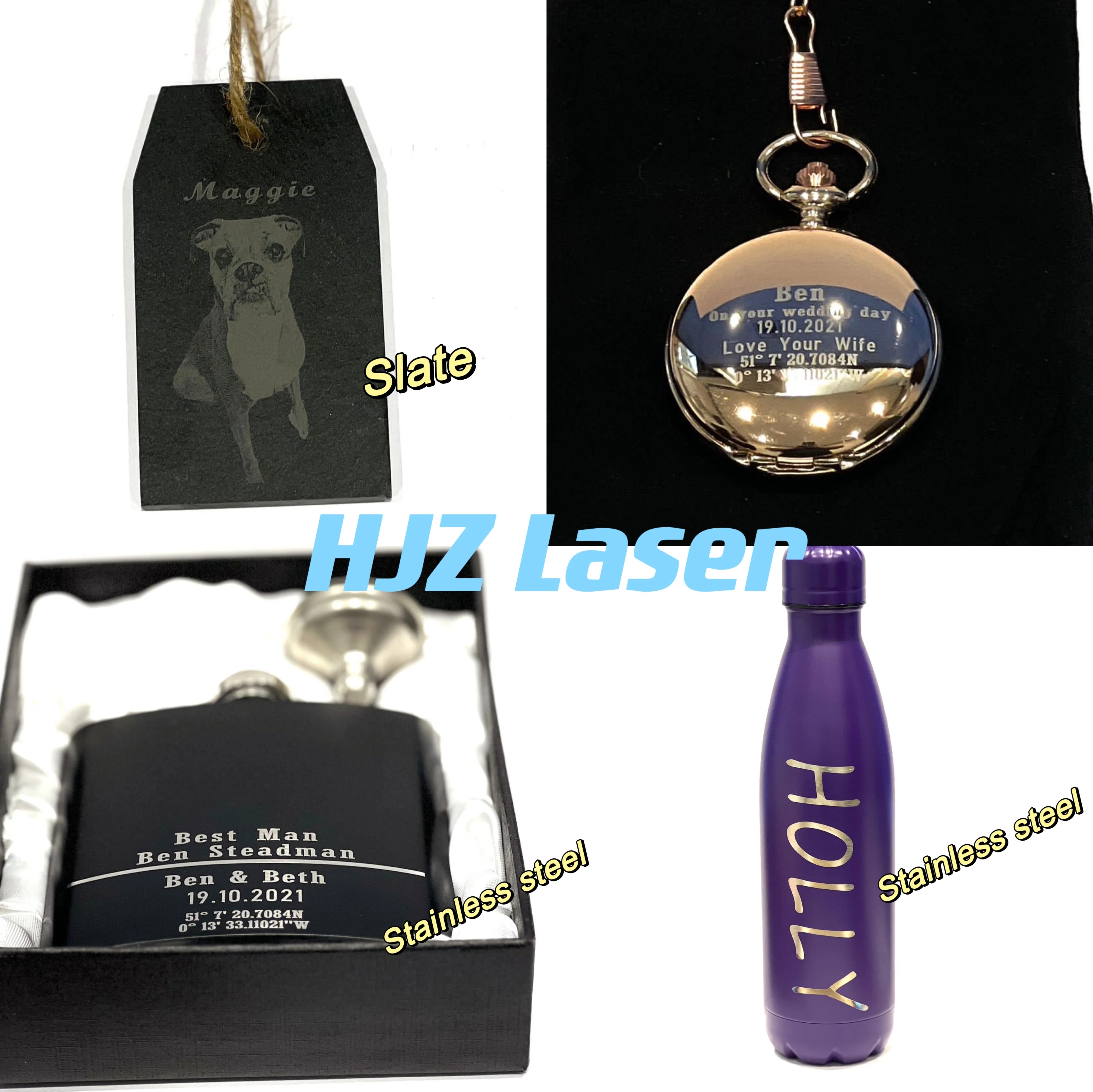 Fiber Laser Marking Machine for Personalized Custom Engraved YETI Tumbler or Tumbler Birthday Gift Unique Engraving
