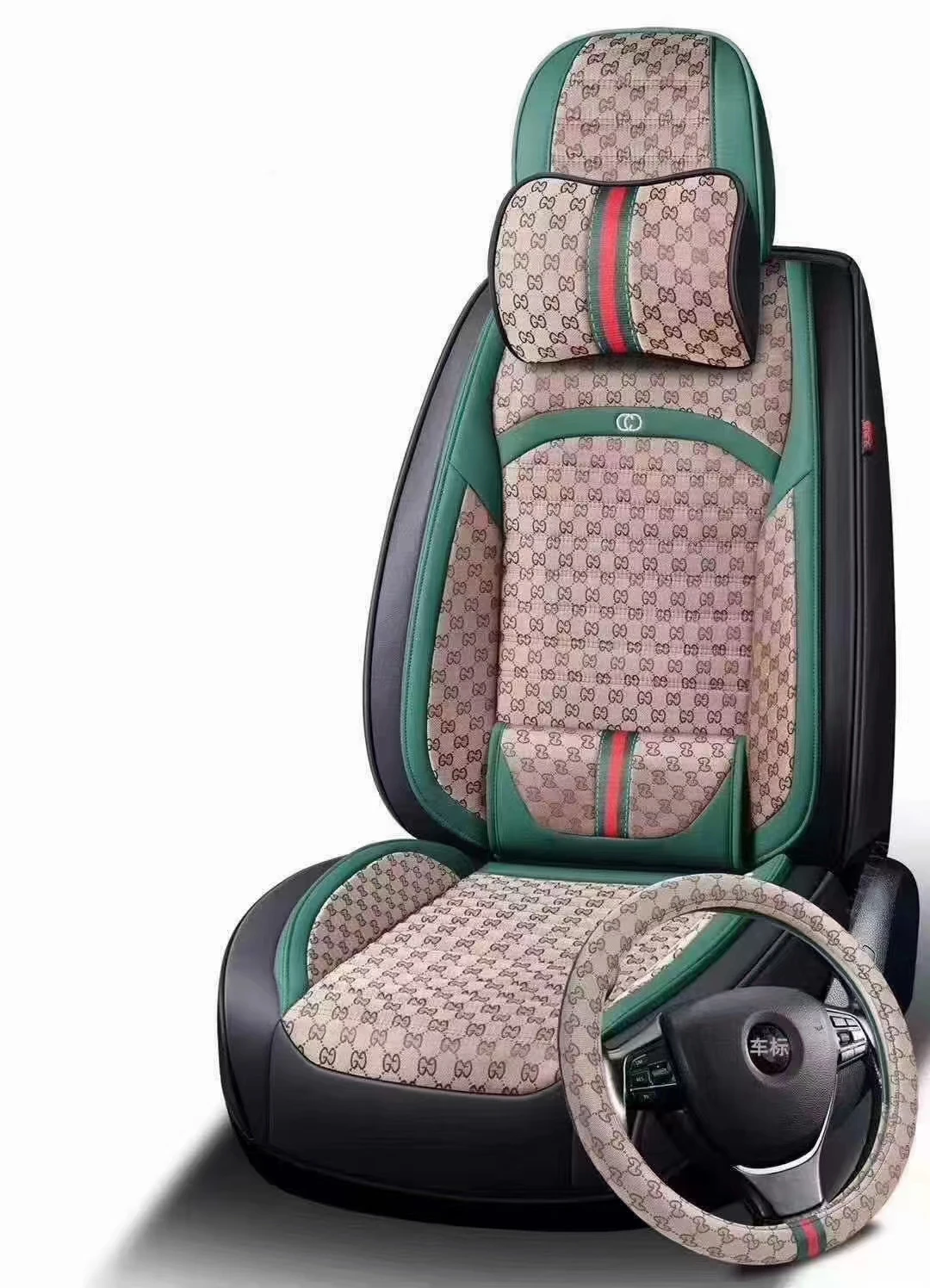 Allinone Leather Seat Cover And Steering Wheel Cover Buy Pure