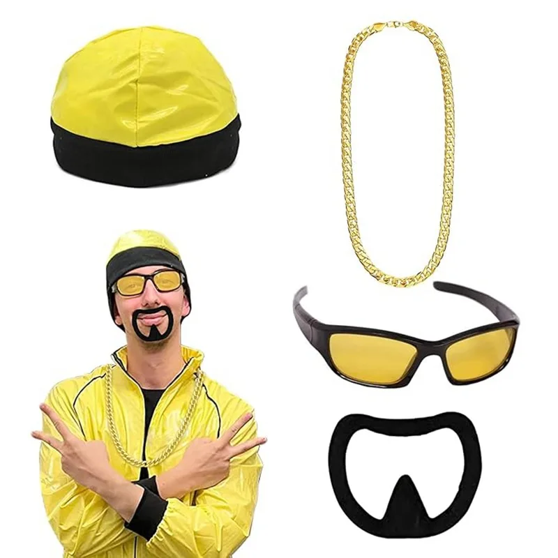 sweetheart a line wedding dress 90s Gangster Rapper Fancy Dress Costume – Sowest Fancy Dress main image 0