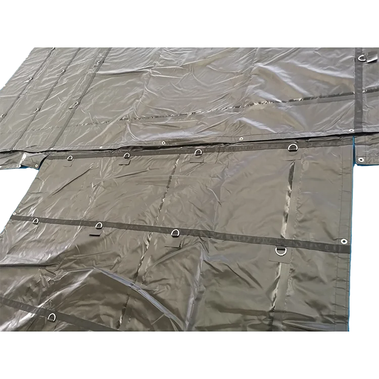 Heavy Duty Pvc Fabric Truck Tarp Cover Pe Tarpaulin Roll Trailer Cover