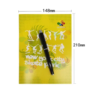 African Eyes Student Notebooks Cuadernos Bulk A5 Exercise Book Wholesale 96 Sheets Notebook for French Line School Supplies