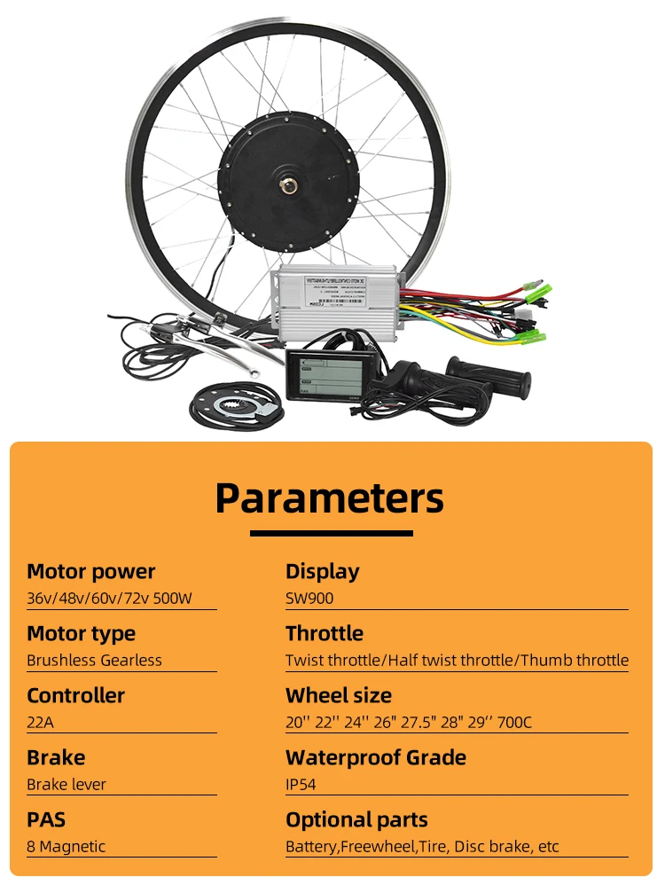 Electric Bike Conversion Kit India, Electric Kit Bicycle 350w Rubbee X the Aultimatr Ebike Kit Lithium Battery Twist Boneng/oem