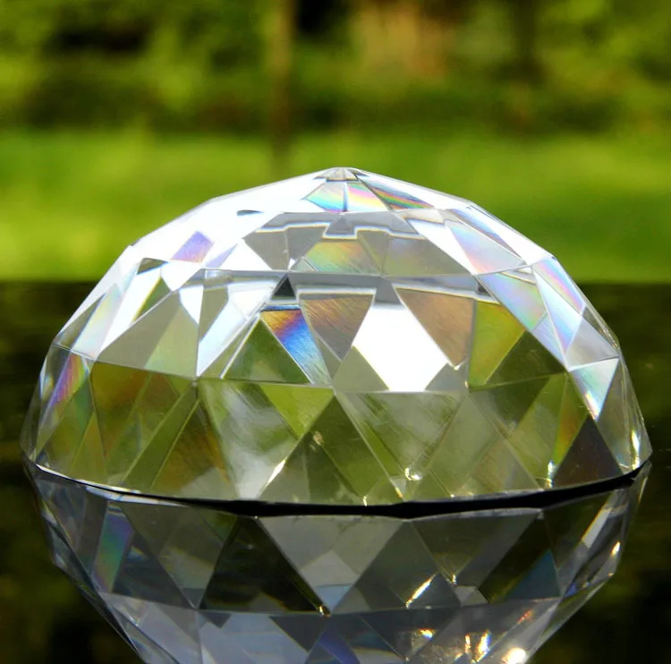 Faceted Blank Magnifying Glass Paperweight Mhf0544 Buy Glass