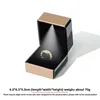 Caja de anillos dorada[6.5*6*4.9cm]