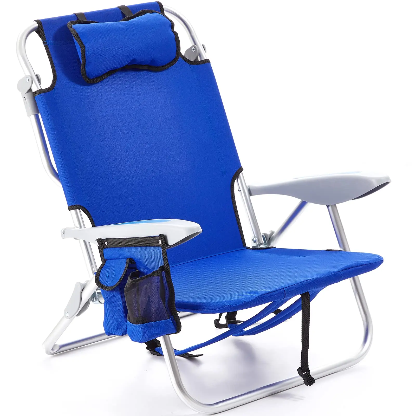 Adult Portable Beach Chair, Outdoor Lightweight Camping Chair Lying