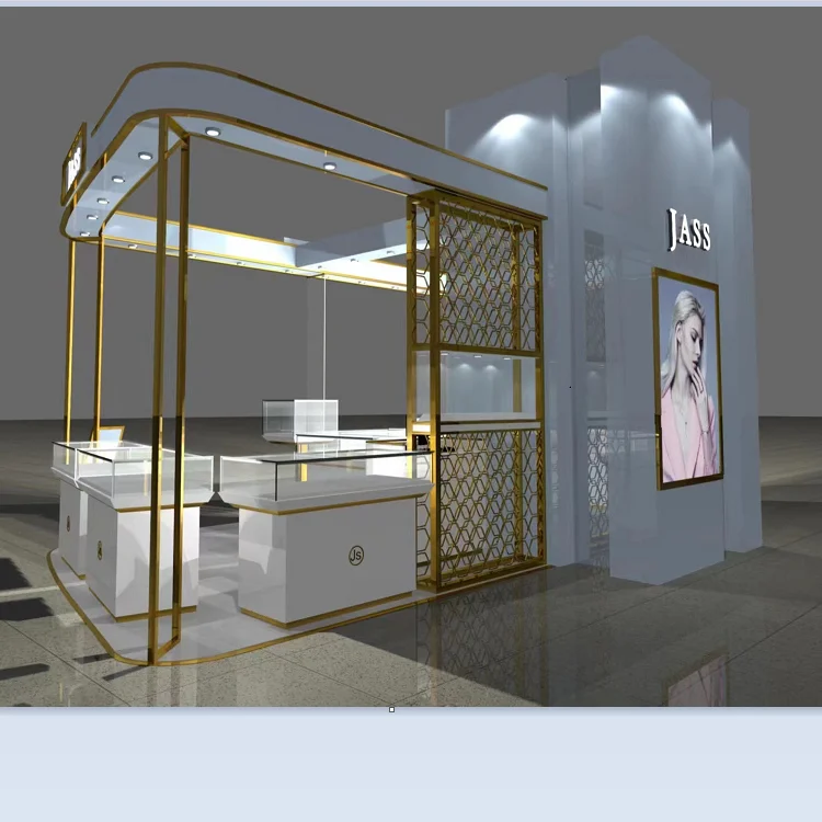 Luxury Jewelry Store Glass Display Showcase For Sale Jewellery Display