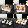 Caja transparente para cupcakes