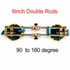 6inch-adjustable double rods