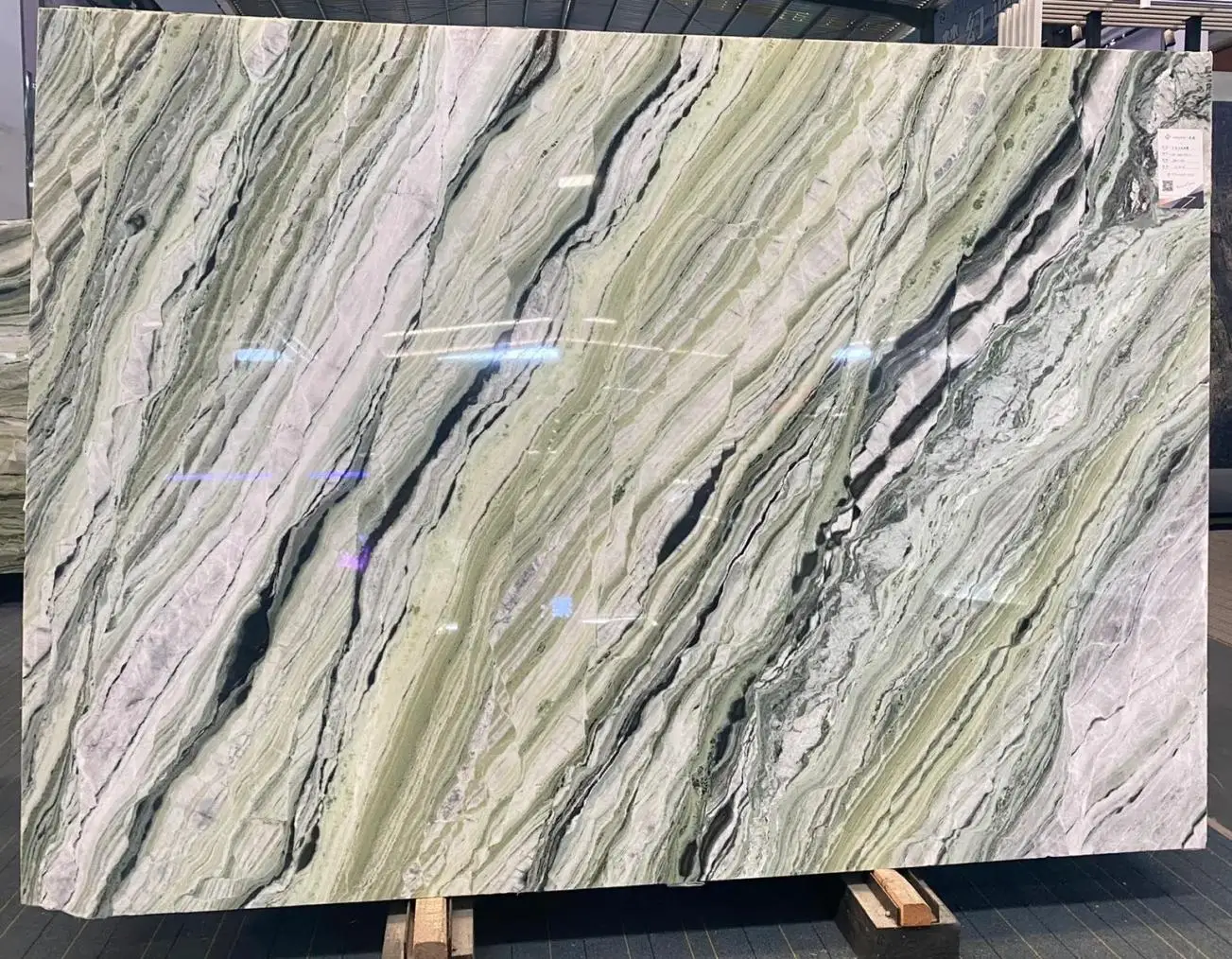 product modern high quality natural green marble for indoor kitchen countertops hotel villa walls  floors luxury stones used-9