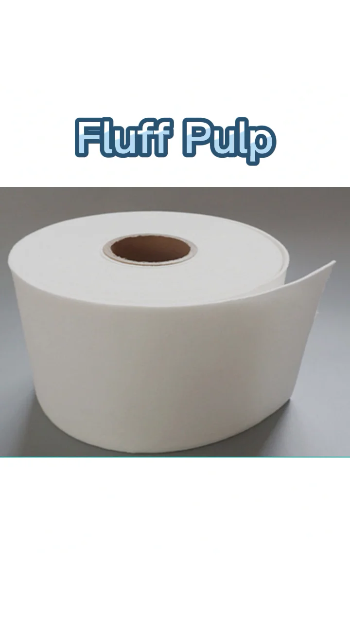 American Untreated And Treated Diaper And Sanitary Napkin Raw Material