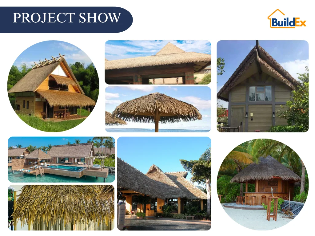 artificial roof thatch