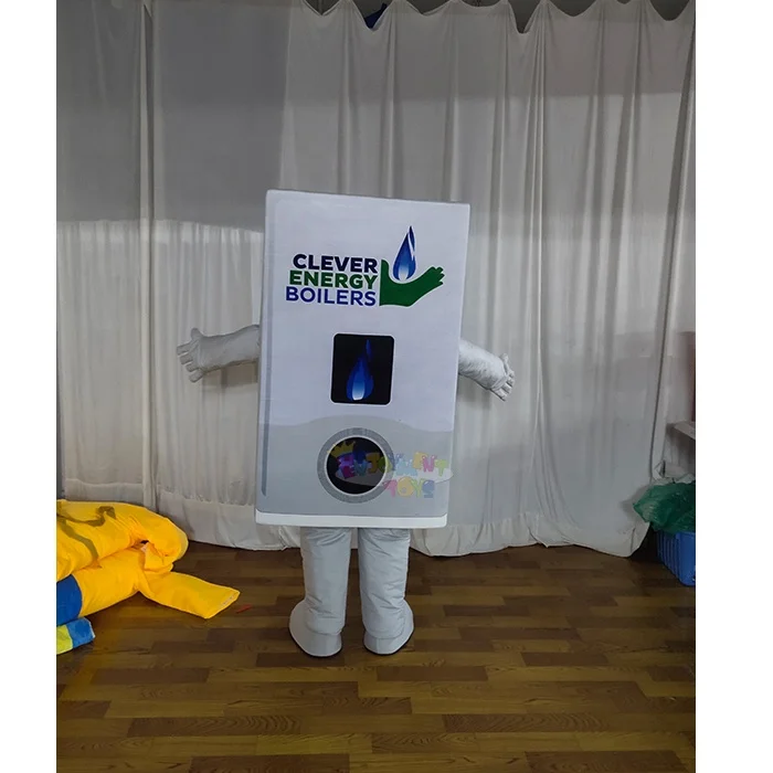 Enjoyment CE Custom Heatering System Boiler Mascot Costume for Sale