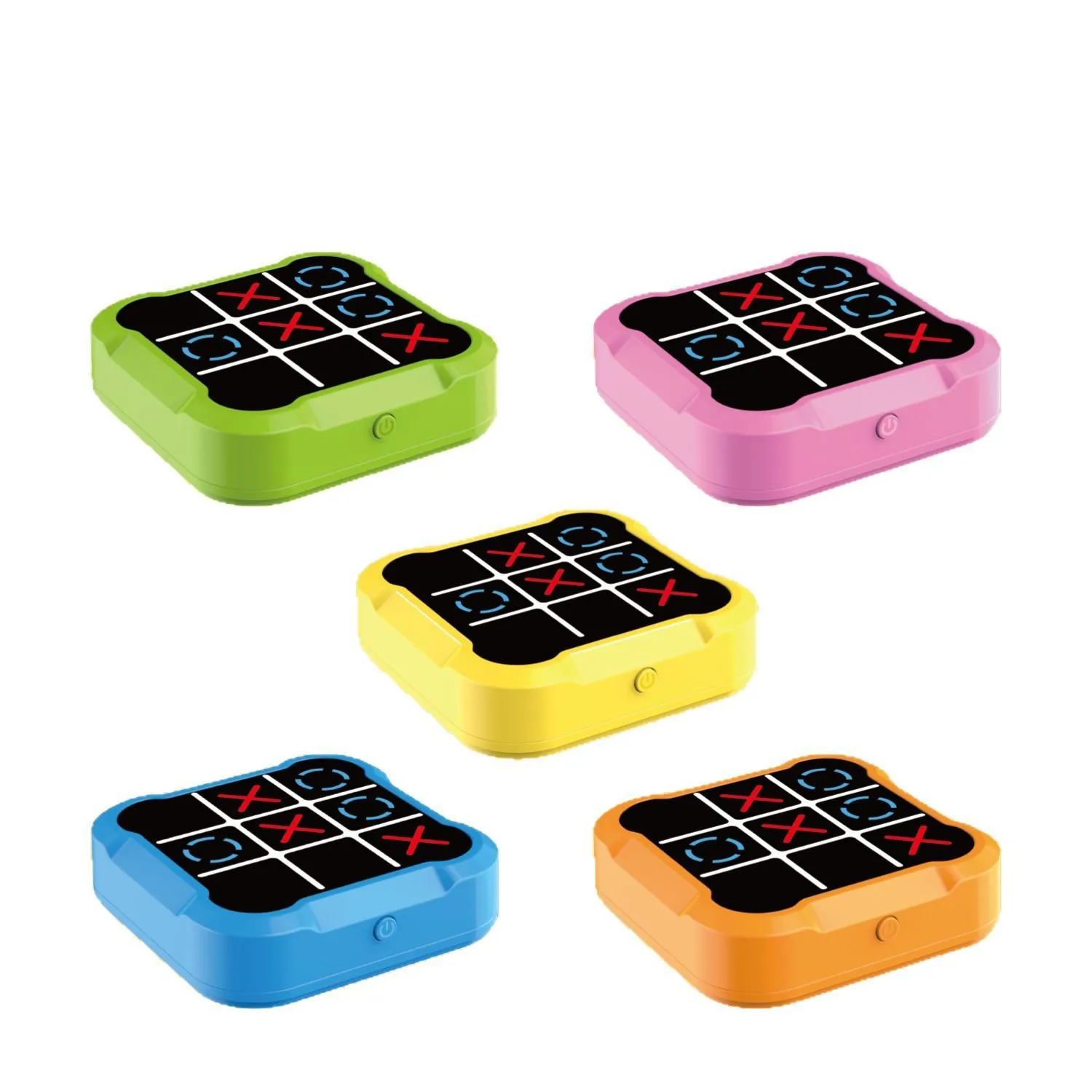 Jeu De Société Tic-Tac-Toe Interactif ABS - Gobble Board Game Pour Famille Et Amis