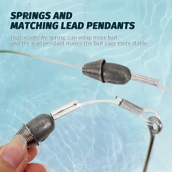 Acrylic Head Trolling Lures 6/0 7/0 9/0 Hook Big Game Lures Octopus Skirt Trolling Bait with Lead Pendant Spring – Trolling Lure – view 5