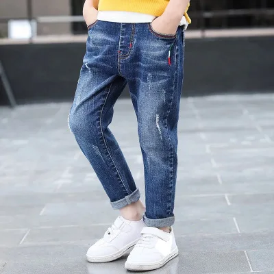 Strong Boy Denim Silky Jeans Kids Casual Wear Slim Fit Stretchable Jeans  for Boys White (size-22, 4 yr) : Amazon.in: Fashion