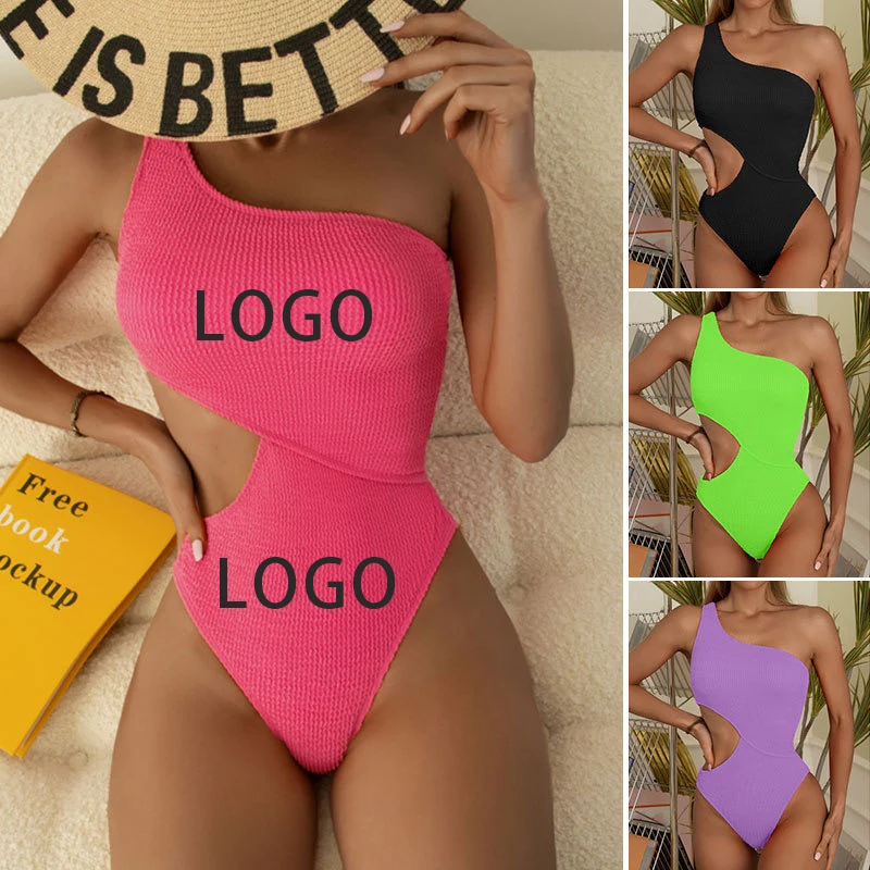 Custom Logo New Designer High Waist Bathing Suits Swimwear Women Micro Bikini Swimsuit