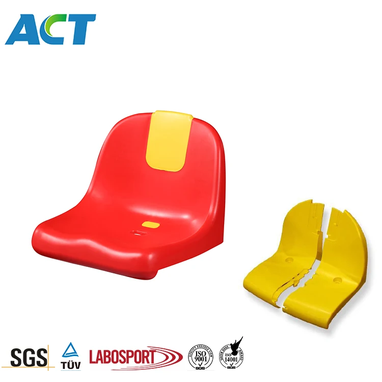 Plastic Soccer Bucket Seats Durable Easy Installation