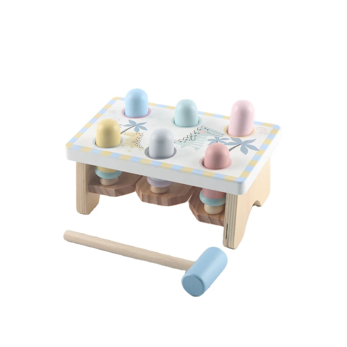 New Arrival Baby Educational Toy Wooden Hammer Toy for Kids