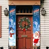 Pupazzo di neve di Babbo Natale blu