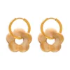 MYTXF107-khaki earrings