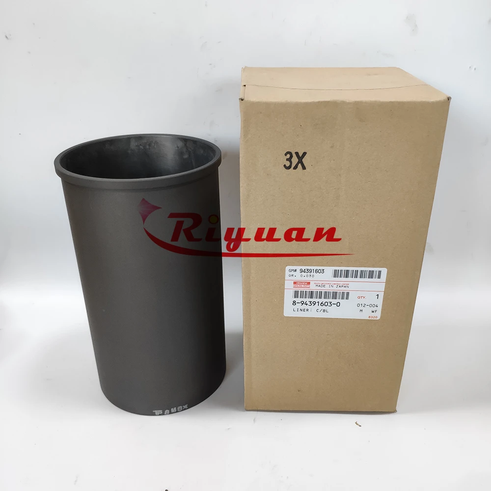 Genuine Cylinder Liner for Isuzu ZX360 6HK1 Engines