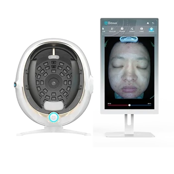 7 in 1 portable 3d skin test analyzer camera  skin and hair scanner 3d digital facial skin analyzer machine