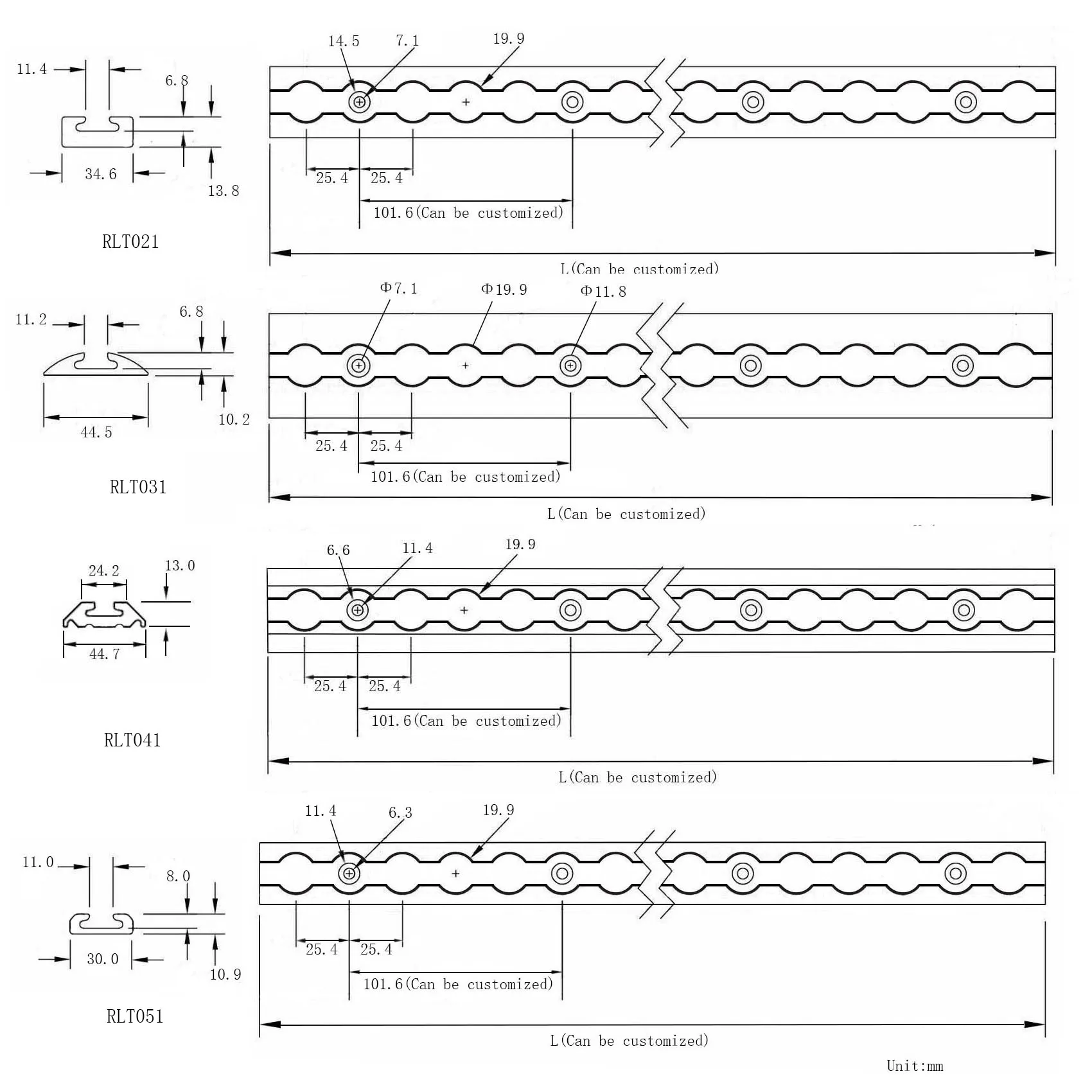 Airline Style l-track Airline Track Tie Down Rails Recessed Mounting L track with Dust-proof Cover manufacture