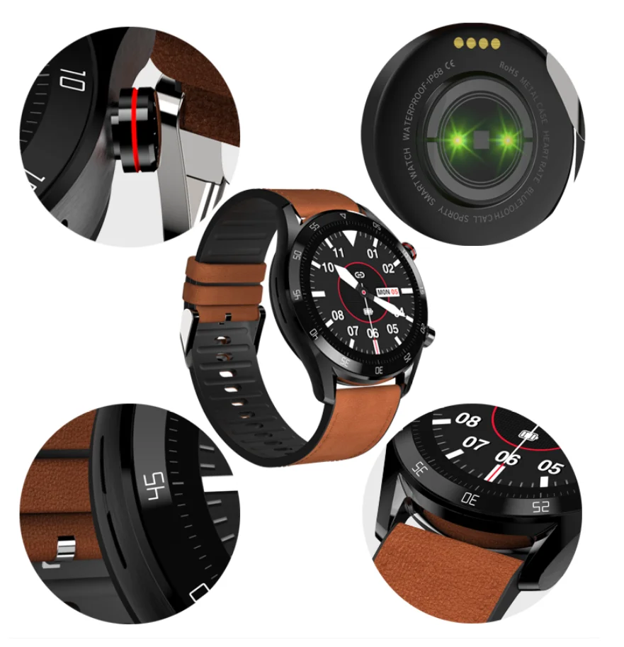 Водонепроницаемые Цифровые Смарт-часы с защитой IP68, 24 часа