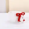 Red bow mug