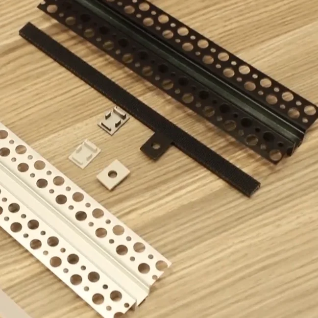 Штукатурный алюминиевый светодиодный профиль для гипсокартона встраиваемая длина 2 м и 3 в наличии продажа