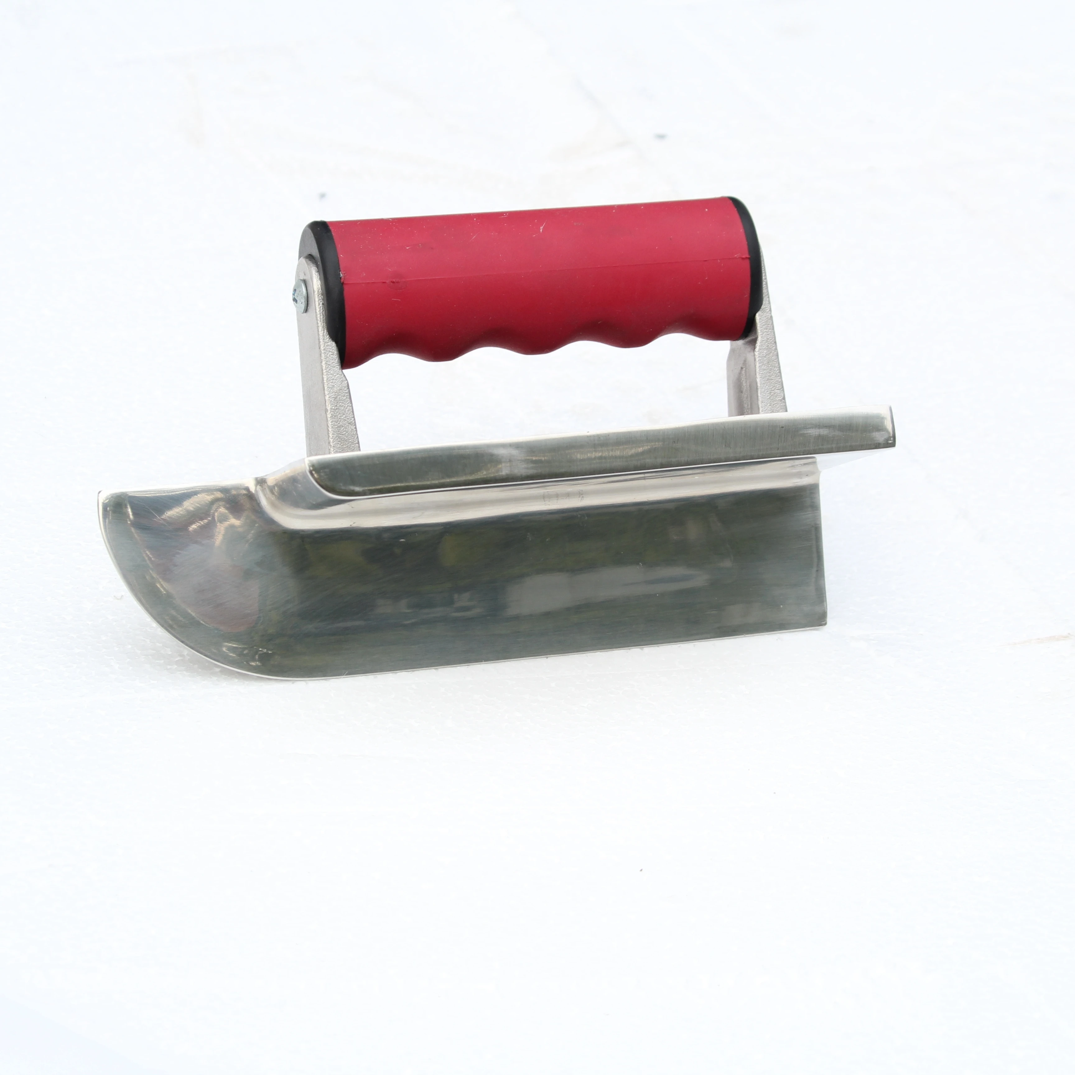 Stainless Steel Concrete Hand Groover - Durable 6-Inch Tool with