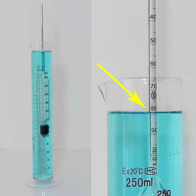 Hydrometer Density Meter Baume Meter Cool Leather Flour Concentration Meter Lime Sulfur Mud