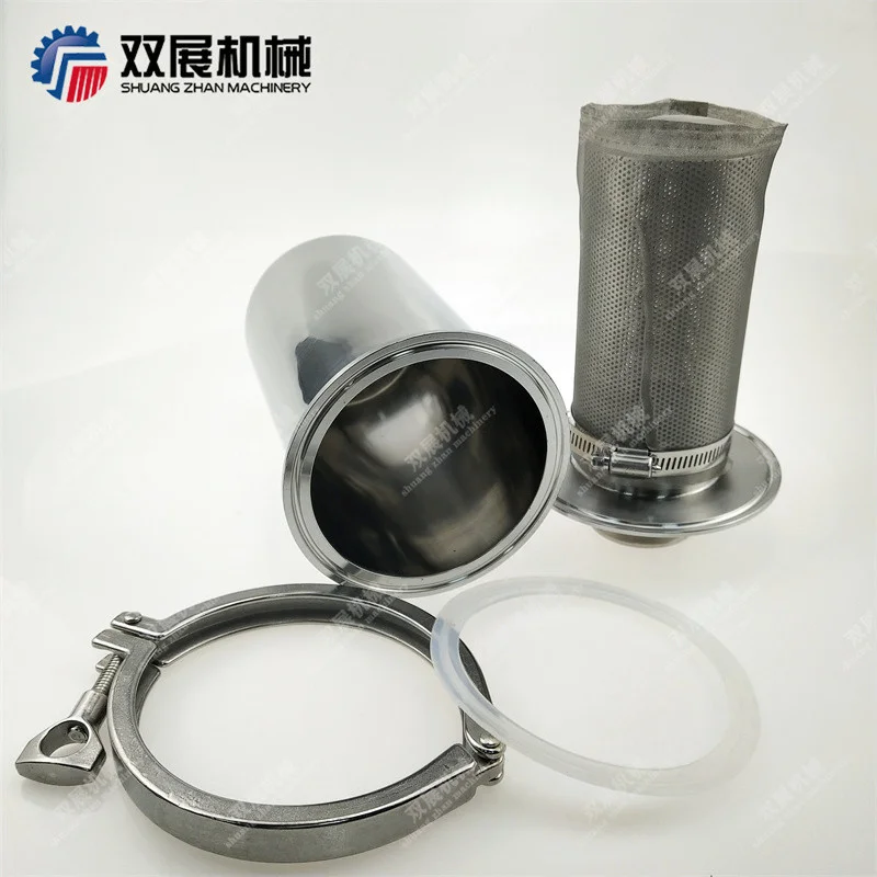 Sanitary 316ss Short Clamp Inline Strainer Sanitary Inline Strainer Fit