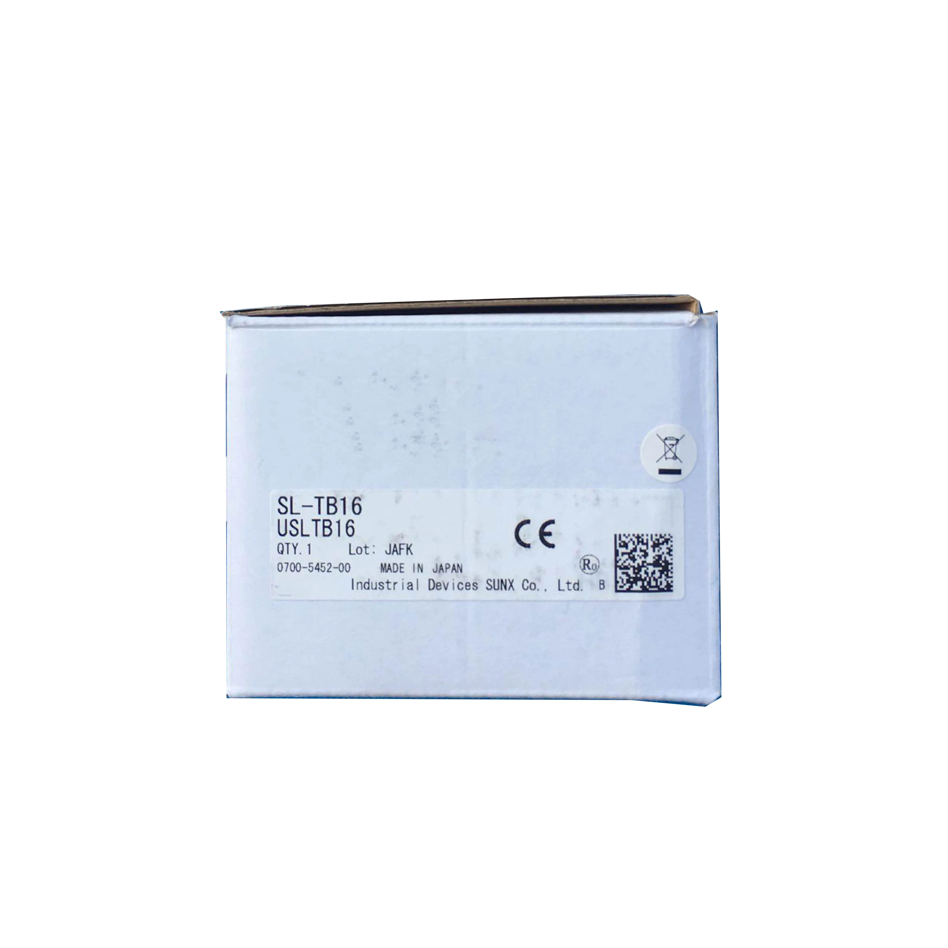 New Original  SL-TB16 Safety Terminal Block, SL Series. Applied to safety circuit wiring and signal distribution in industrial automation systems. 16-point terminal design, standard DIN rail mounting, stable conductivity and secure connection