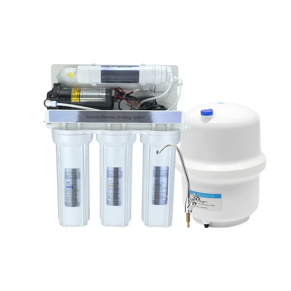 Фильтрация воды обратного осмоса с фильтром