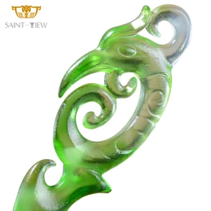 Crystal Glass Hair Pin Accessory Ornaments Decorations Chinese Style Hairpin Hairgrips Hair Clips for Women